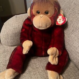 Retired Large Ty Beanie Buddy Schweetheart the Orangutan
